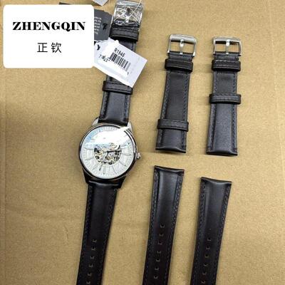 适用手表皮带AR1945 AR1946 1947 1982 1983表带真皮皮带22mm通用