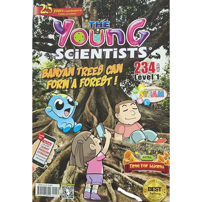 现货 Young Scientists 2024年2月新加坡儿童科学家1-2年级原版进口图书