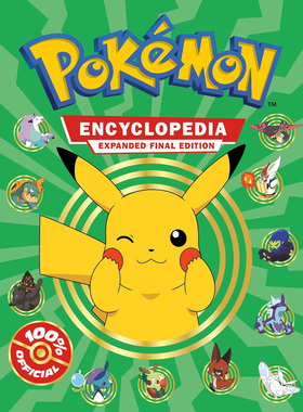 现货 英文原版 宝可梦百科全书 Pokemon Encyclopedia: Updated and Expanded 2024年版 神奇宝贝角色图鉴书  原版进口图书
