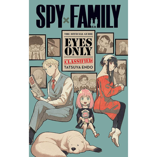 现货 Spy x Family: The Official Guide―Eyes Only间谍过家家书原版进口图书