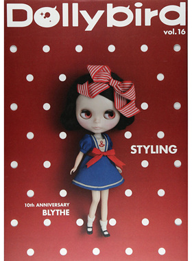 现货 日本原版 Dollybird vol.16 Blythe 玩偶衣服剪裁人偶服装书 上衣 鞋子 裤子款式