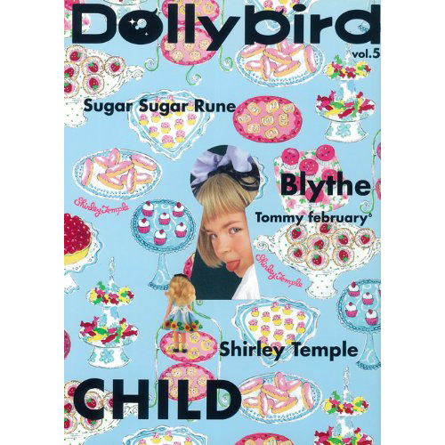 现货 Dollybird vol.5新装版朵朵家多莉日本手工娃娃玩偶服装制作裁剪图书日文原版-封面