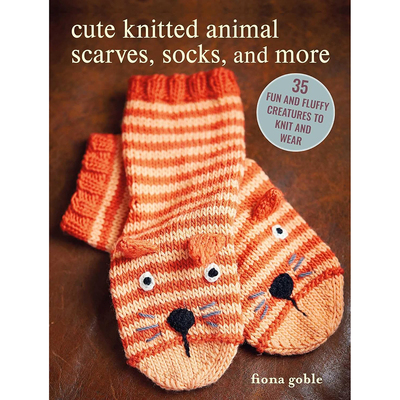 现货 Cute Knitted Animal Scarves, Socks, and More 编织动物书原版进口图书