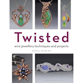 Wire Jewellery and 现货 Techniques Twisted 金属线首饰编织制作技术 Projects 英文图书 原版 进口图书