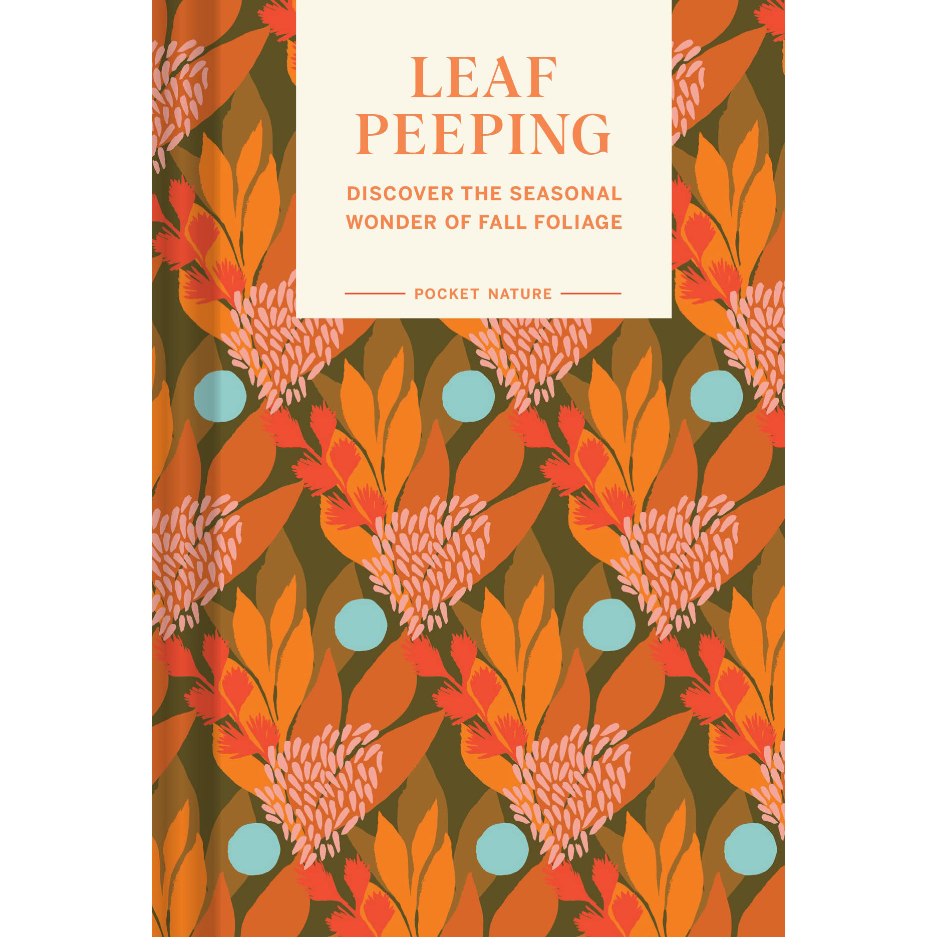 现货 英文 Pocket Nature Series Leaf-Peeping袖珍自然系列 赏叶原版进口图书