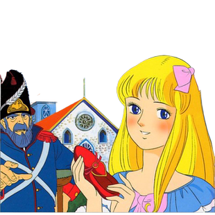 现货 平田昭吾 赤いくつー 8 世界童话名作选 日本故事绘本红鞋子原版进口图书