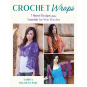 Crochet Wraps 7种披肩图案设计 现货 新针迹教程 美国钩针图书