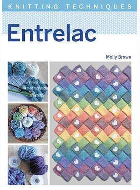 现货 Entrelac Knitting Techniques 针织技术图书 圆形编织手工