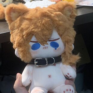 太宰治喵嗷中棉花娃娃文豪野犬属性正版20cm公仔可爱的送生日礼物