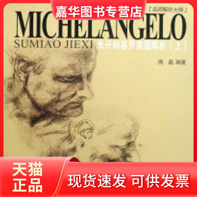 【正版现货】 米开朗基罗素描解析(上) 周晶 重庆出版社