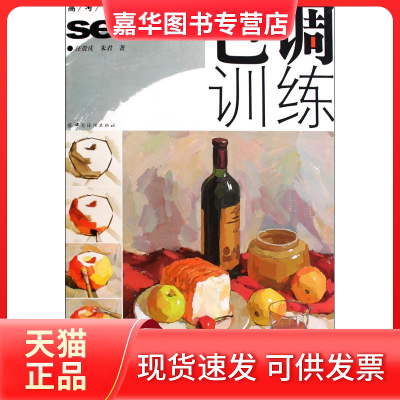 【正版现货】 高考色彩难点攻关.色调训练 汪贵庆 著 中国纺织大学出版社