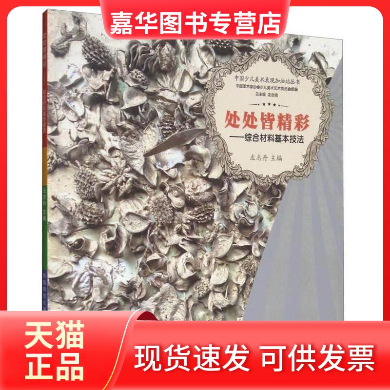【正版现货】 中国少儿美术表现加油站丛书 处处皆精彩:综合材料基本技法 暂无 暂无