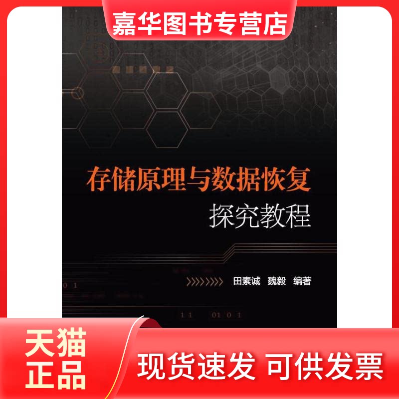 【正版现货】 存储原理与数据恢复探究教程 田素诚,魏毅 著 中国人民学出版社