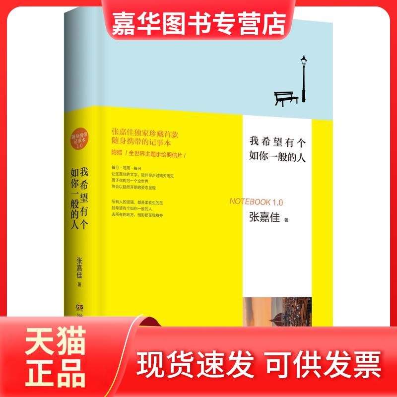 【正版现货】 我希望有个如你一般的人 张嘉佳 著 湖南文艺出版社