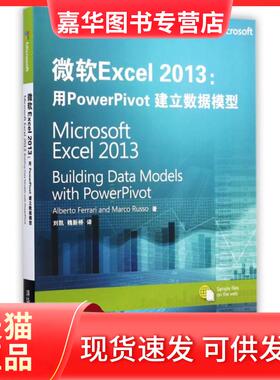 【正版现货】 微软Excel2013--用PowerPivot建立数据模型 (意)法拉利//鲁索|译者:刘凯//魏新桥 清华大学