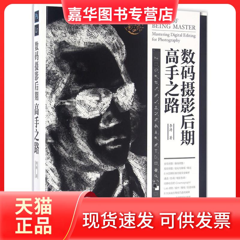 【正版现货】 数码摄影后期高手之路 李涛 著 著 人民邮电出版社
