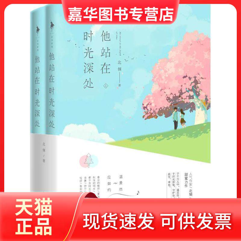 【正版现货】 他站在时光深处 北倾 著 著 百花洲文艺出版社