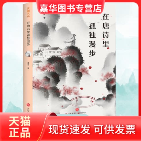 【正版现货】 在唐诗里孤独漫步 夏昆 著 天地出版社