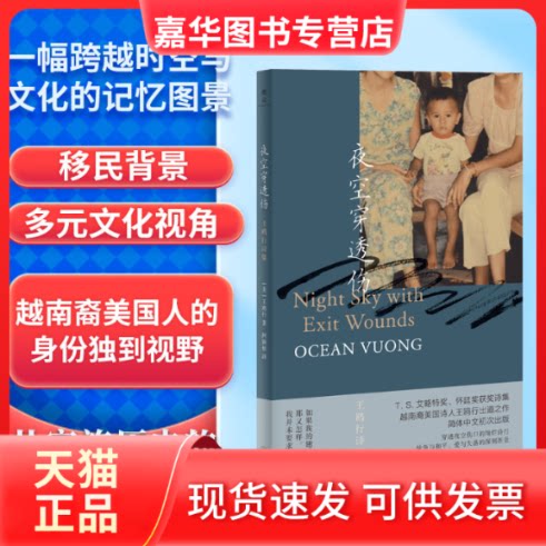 【正版现货】 夜空穿透伤：王鸥行诗集 [美]王鸥行/著 何颖怡/译 北京联合出版有限公司