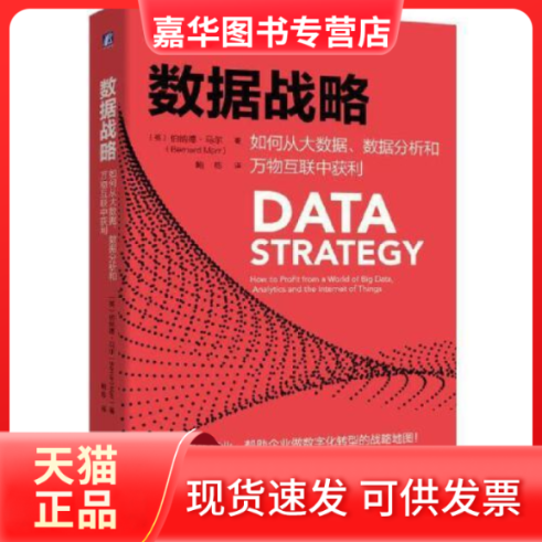 【正版现货】 数据战略：如何从大数据、数据分析和万物互联中获利 Bernard Marr 鲍栋 机械工业出版社