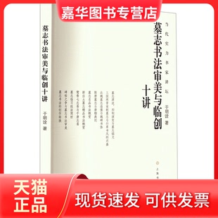 【正版现货】 墓志书法审美与临创十讲 于明诠 著 上海书画出版社