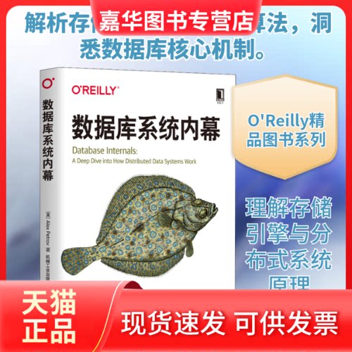 【正版现货】 数据库系统内幕 (美)亚历克斯·彼得罗夫(Alex Petrov) 著 黄鹏程,傅宇,张晨 译 机械工业出版社