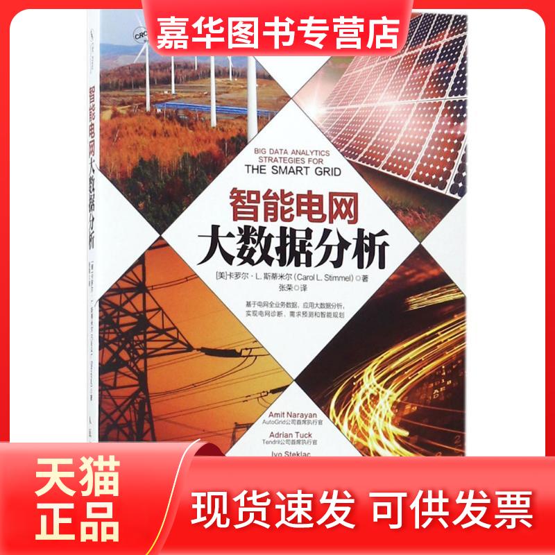 【正版现货】 智能电网大数据分析 张荣 人民邮电出版社