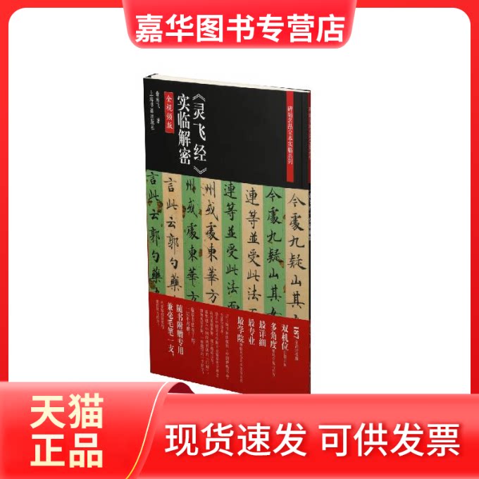 【正版现货】 《灵飞经》实临解密 全视频版 翁志飞 著 上海书画出版社