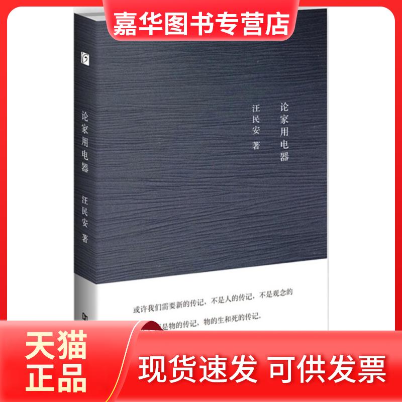 【正版现货】 论家用电器 汪民安 著 著作 河南大学出版社