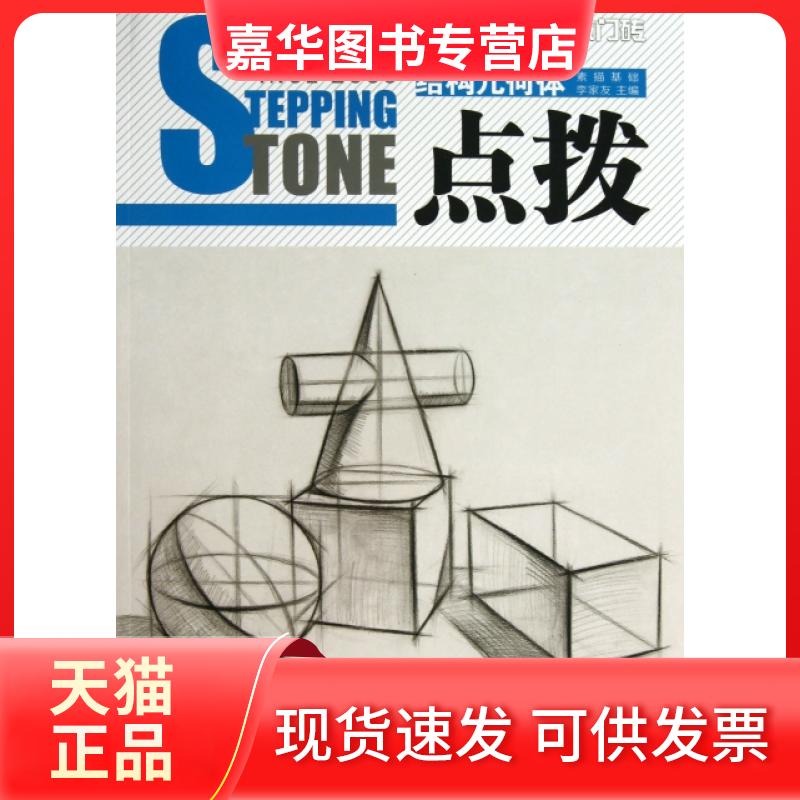 【正版现货】 结构几何体点拨(素描基础)/敲门砖 李家友 重庆