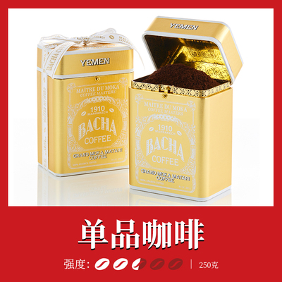 BACHA摩卡手冲咖啡也门咖啡粉