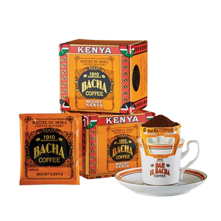 Bacha Coffee | 夿萐咖啡肯尼亚山单品挂耳咖啡礼盒12g*12袋/盒