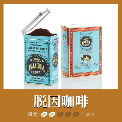 风味咖啡脱因咖啡BACHA350g