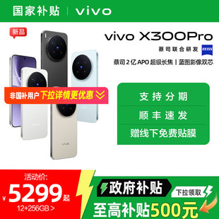 Pro新品 X300 vivo 蔡司2亿APO超级长焦天玑9500拍照手机官方旗舰店官网正品 政府补贴5%