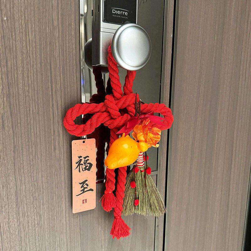 万字结挂饰2026马年新年装饰客厅门挂入户门中国结元旦乔迁氛围感