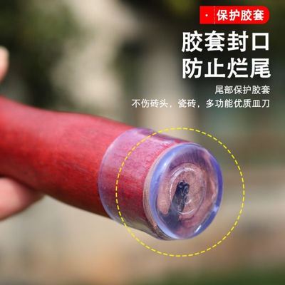 新款一体砖刀雷义小铲子瓦工贴瓷砖砖刀不锈钢大灰刀特大号全钢