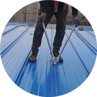 钢结构配件彩钢瓦手动锁边机760/820型手动咬口钳子夹子厂家直销