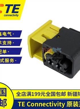 TE/AMP原装进口1-1418483-1 泰科新能源汽车连接器接插件护套插头