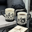 高级马克杯女生高颜值茶杯 金卡佰杯子家用喝水陶瓷水杯办公室新款