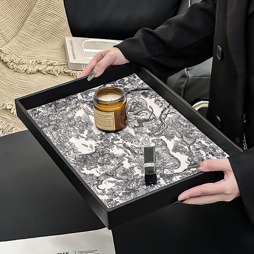 托盘高档收纳香薰蜡烛摆件