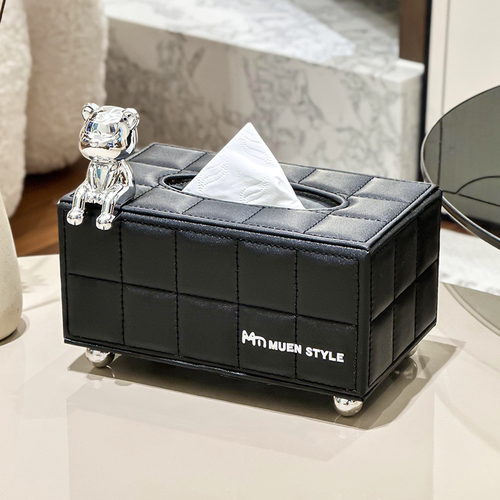 纸巾盒客厅高档轻奢餐巾纸抽纸盒