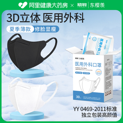 2023新款网红口罩3d立体医用外科