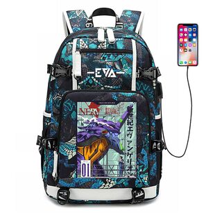 2024EVA新世纪福音战士动漫周边绫波丽明日香学生书包男女双肩背