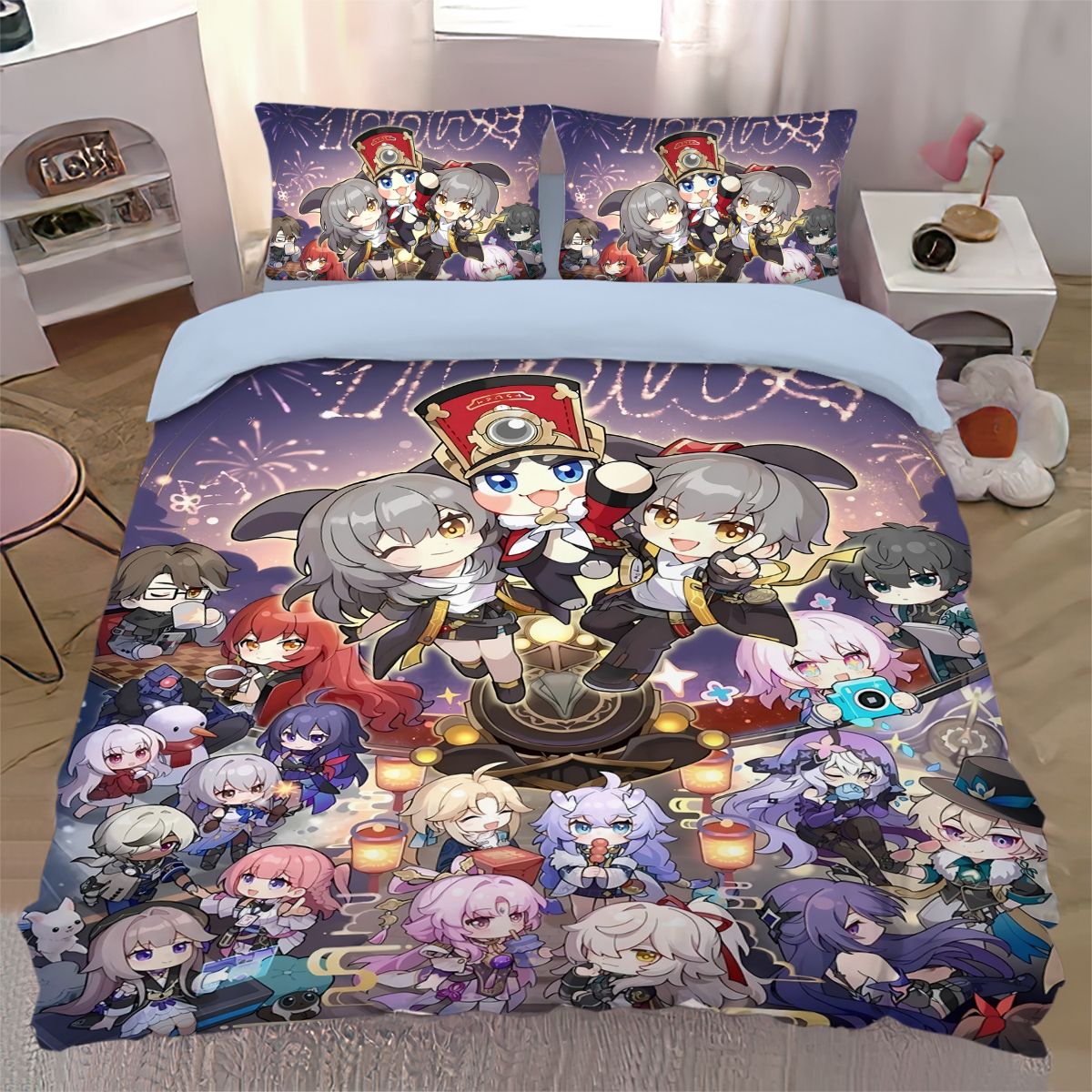 流萤崩坏星穹铁道纯棉床