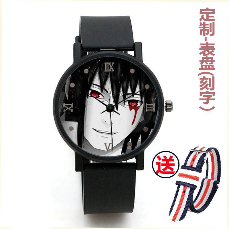 2024火影忍者手表佐助万花筒写轮眼卡卡西鸣人宇智波鼬石英个性定