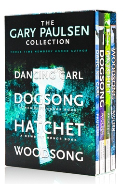 加里·保尔森作品集 手斧男孩 雪橇犬之歌 英文原版小说The Gary Paulsen Collection: Dancing Carl; Dogsong; Hatchet; Woodsong