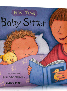 First Time生活体验系列 照顾妹妹 英文原版绘本 Baby Sitter 儿童英语启蒙 亲子共读 学龄前儿童生活体验图画书Child's Play出版