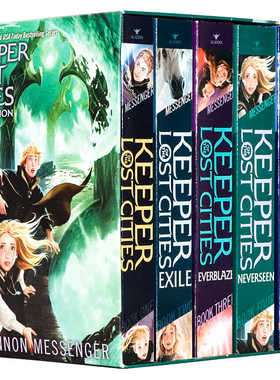 失落城市的守护者套装1-5 英文原版 Keeper of the Lost Cities Collectio 8-12岁青少年漫画小说中学生课外读物儿童冒险小说