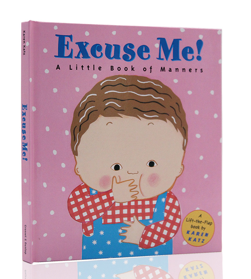 英文原版绘本 excuse me!