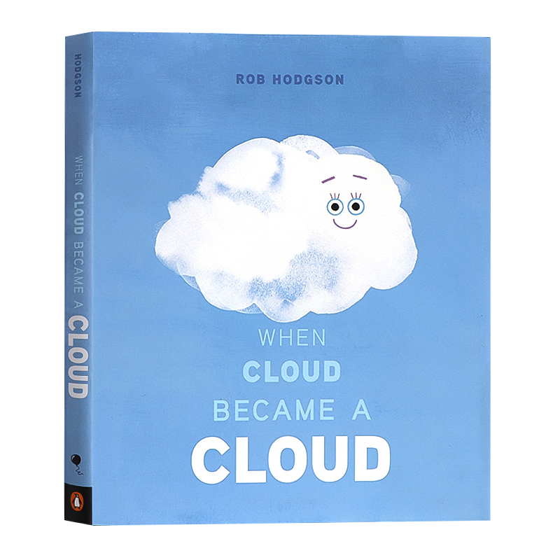 当云变成云朵时英文原版绘本 When Cloud Became a Cloud 水循环环境保护3-5岁儿童启蒙认知科普环保主题绘本 自然科普故事书